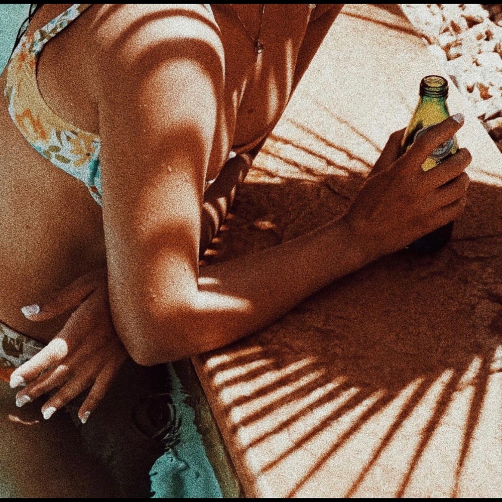 faithful the brand floral bikini set